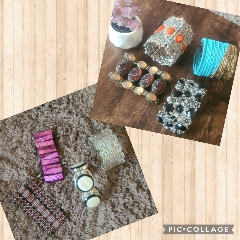 🔴 2/$10 *8ct* NWOT/EUC Bracelet Bundle!